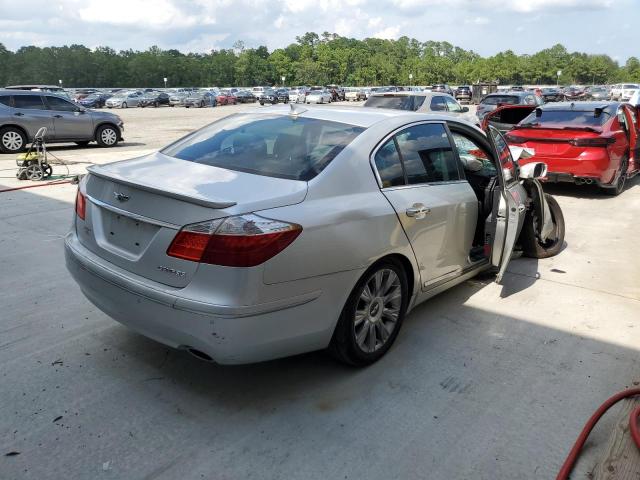 KMHGC46E79U039329 - 2009 HYUNDAI GENESIS 3.8L SILVER photo 3