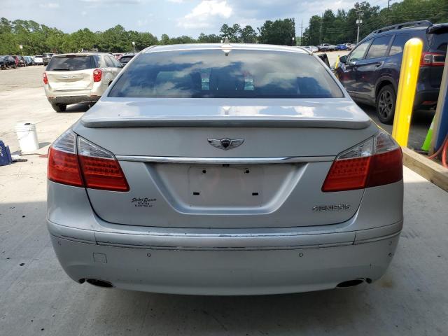 KMHGC46E79U039329 - 2009 HYUNDAI GENESIS 3.8L SILVER photo 6