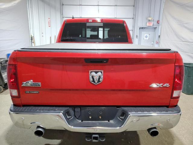 1C6RR7GT1GS308595 - 2016 RAM 1500 SLT RED photo 6