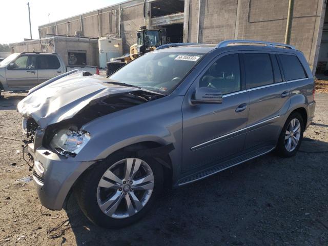 4JGBF7BE9CA776615 - 2012 MERCEDES-BENZ GL450 450 4MATIC SILVER photo 1