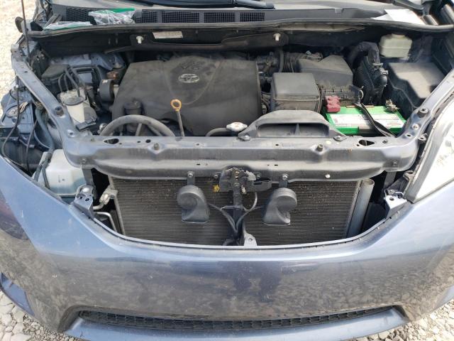 5TDYZ3DC0HS836012 - 2017 TOYOTA SIENNA XLE 蓝色 照片 12