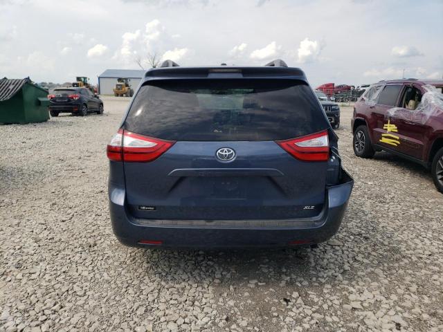 5TDYZ3DC0HS836012 - 2017 TOYOTA SIENNA XLE 蓝色 照片 6