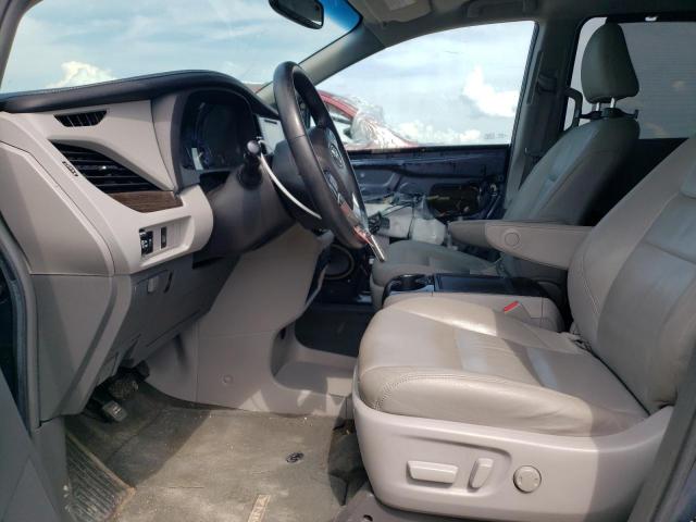 5TDYZ3DC0HS836012 - 2017 TOYOTA SIENNA XLE 蓝色 照片 7