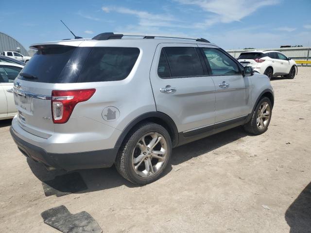 1FM5K8F89DGA71394 - 2013 FORD EXPLORER LIMITED 银色 照片 3
