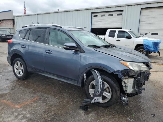 2T3WFREV0DW061464 - 2013 TOYOTA RAV4 XLE BLUE photo 4