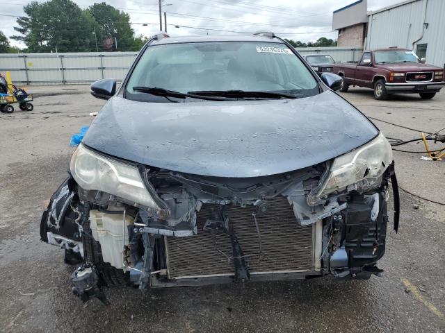 2T3WFREV0DW061464 - 2013 TOYOTA RAV4 XLE BLUE photo 5