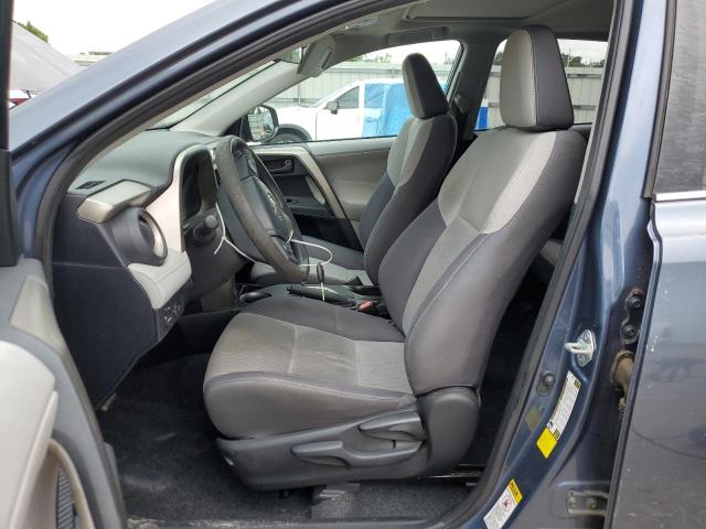 2T3WFREV0DW061464 - 2013 TOYOTA RAV4 XLE BLUE photo 7