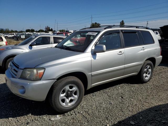 JTEEP21A770227261 - 2007 TOYOTA HIGHLANDER SPORT SILVER photo 1