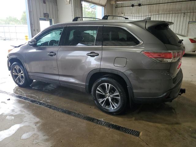 5TDJKRFH9GS228618 - 2016 TOYOTA HIGHLANDER XLE ნაცრისფერი ფოტო 2