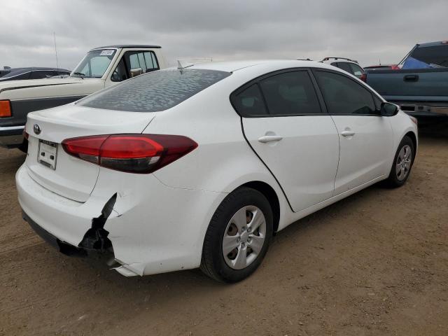 3KPFK4A7XHE067425 - 2017 KIA FORTE LX WHITE photo 3