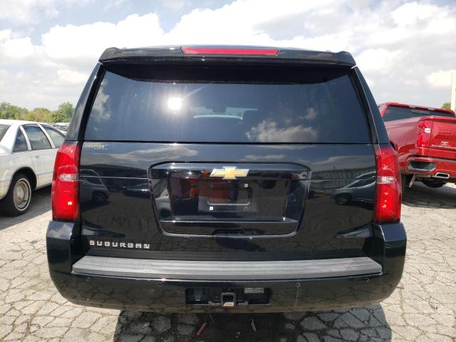 1GNSCHKC3JR168094 - 2018 CHEVROLET SUBURBAN C1500 LT BLACK photo 6