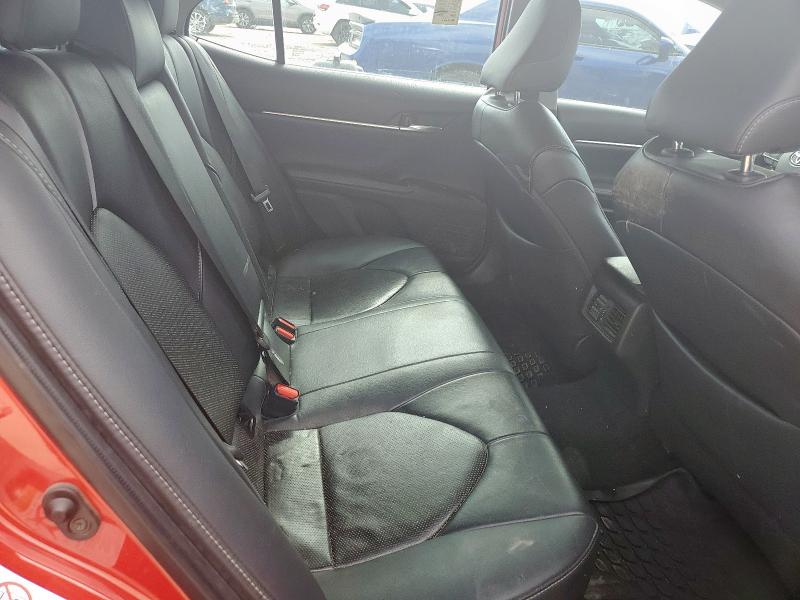 4T1BZ1HK9KU023326 - 2019 TOYOTA CAMRY XSE Կարմիր լուսանկար 10