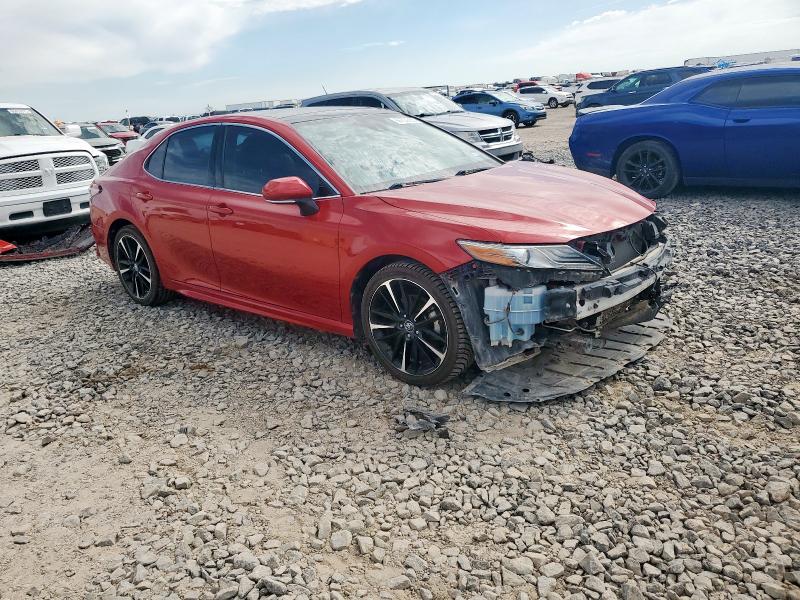 4T1BZ1HK9KU023326 - 2019 TOYOTA CAMRY XSE Կարմիր լուսանկար 4