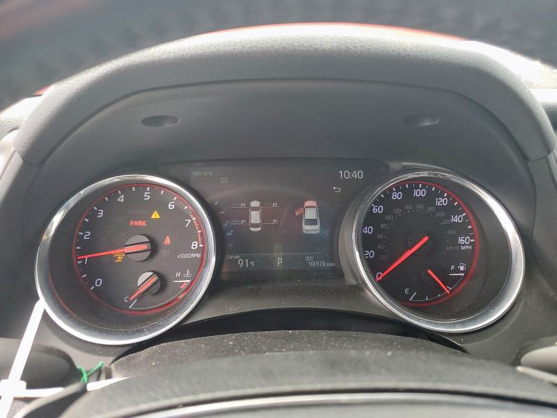 4T1BZ1HK9KU023326 - 2019 TOYOTA CAMRY XSE Կարմիր լուսանկար 9