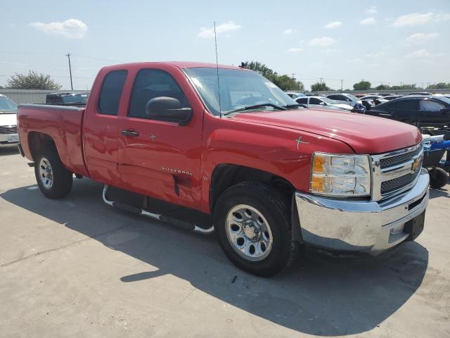 1GCRCSEA3DZ364099 - 2013 CHEVROLET SILVERADO C1500 LT RED photo 4