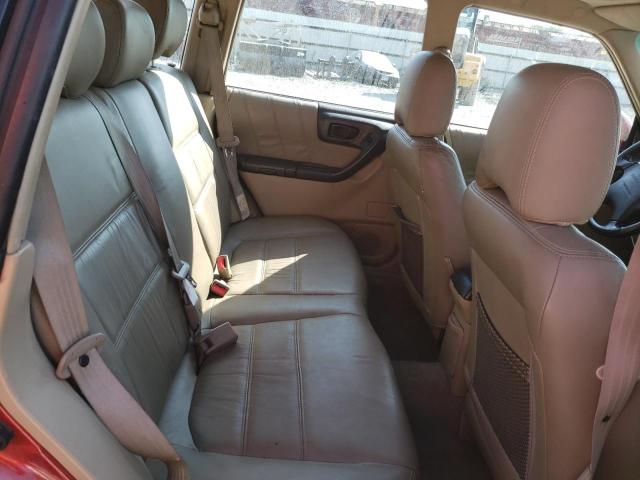 JF1SF65632H717722 - 2002 SUBARU FORESTER S RED photo 10