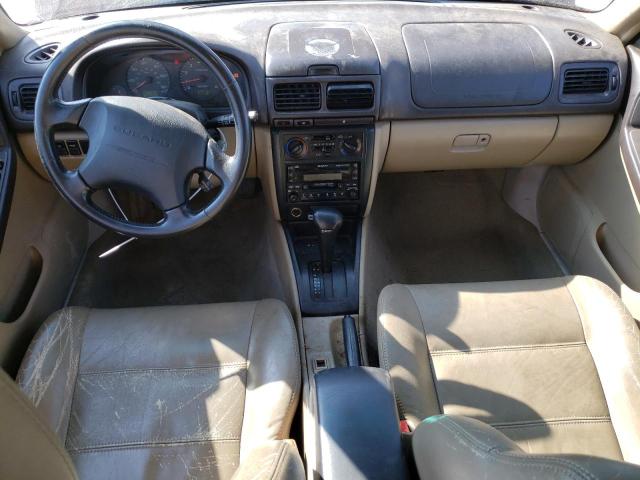 JF1SF65632H717722 - 2002 SUBARU FORESTER S RED photo 8