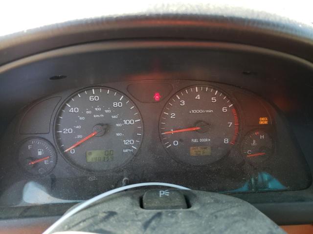 JF1SF65632H717722 - 2002 SUBARU FORESTER S RED photo 9