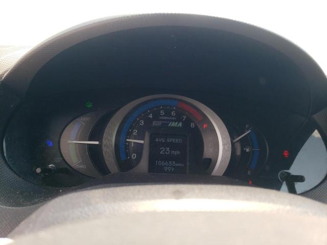 JHMZE2H79AS031564 - 2010 HONDA INSIGHT EX SILVER photo 9