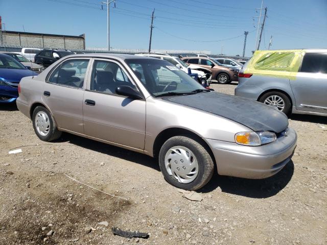 1Y1SK5283YZ433317 - 2000 CHEVROLET GEO PRIZM BASE CREAM photo 4