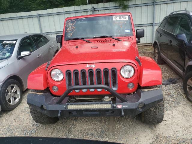 1C4BJWDG4FL592851 - 2015 JEEP WRANGLER U SPORT Կարմիր լուսանկար 5