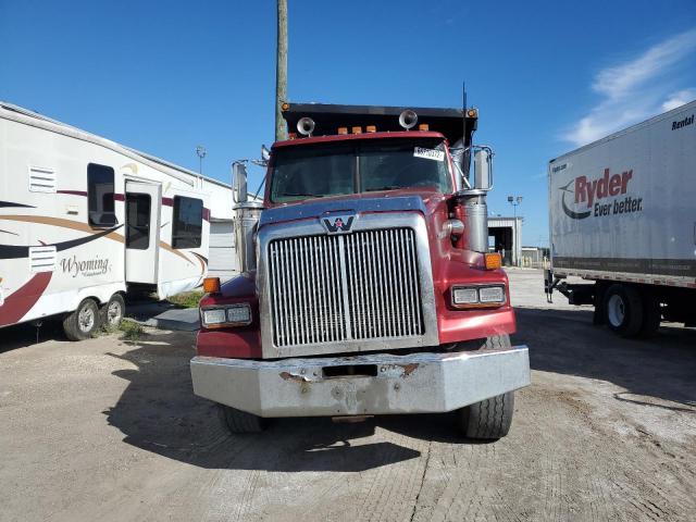 5KKMALDE26PV75768 - 2006 WESTERN STAR/AUTO CAR CONVENTION 4900SA BURGUNDY photo 9