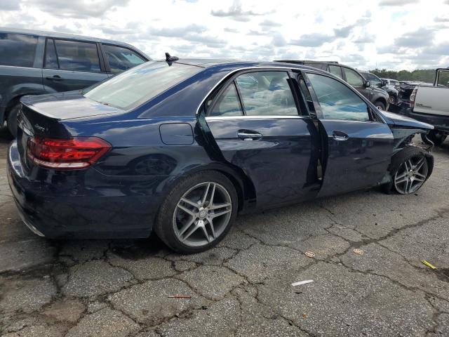 WDDHF8JB7FB139674 - 2015 MERCEDES-BENZ E 350 4MATIC BLUE photo 3