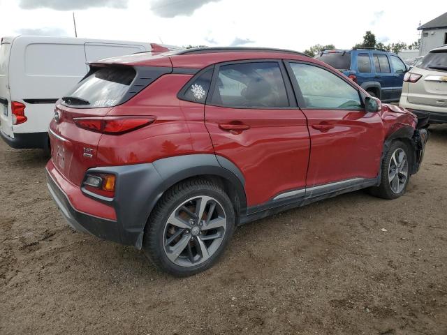 KM8K3CA59MU728518 - 2021 HYUNDAI KONA LIMITED RED photo 3