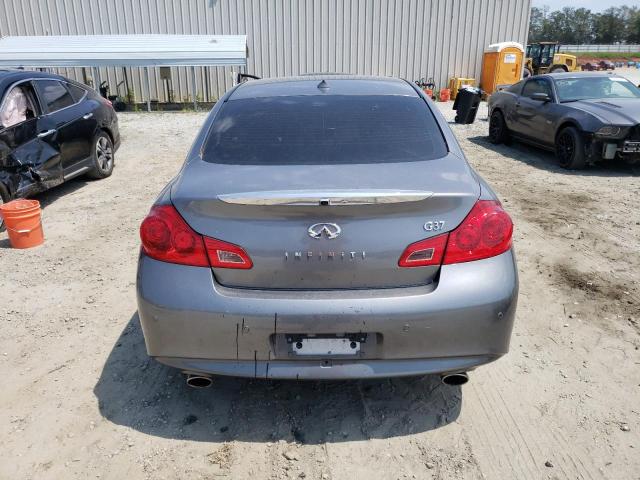 JN1CV6AP9CM937197 - 2012 INFINITI G37 BASE SILVER photo 6