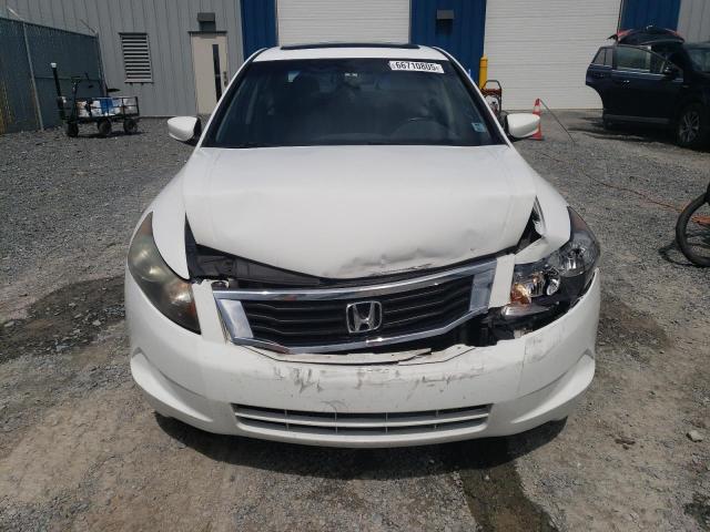 1HGCP2F89AA806238 - 2010 HONDA ACCORD EXL WHITE photo 5
