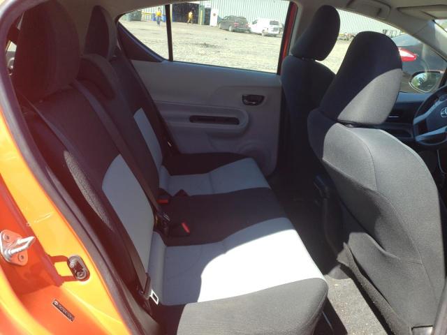 JTDKDTB34C1029618 - 2012 TOYOTA PRIUS C ORANGE photo 10
