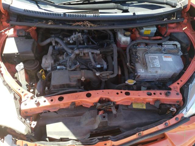 JTDKDTB34C1029618 - 2012 TOYOTA PRIUS C ORANGE photo 11