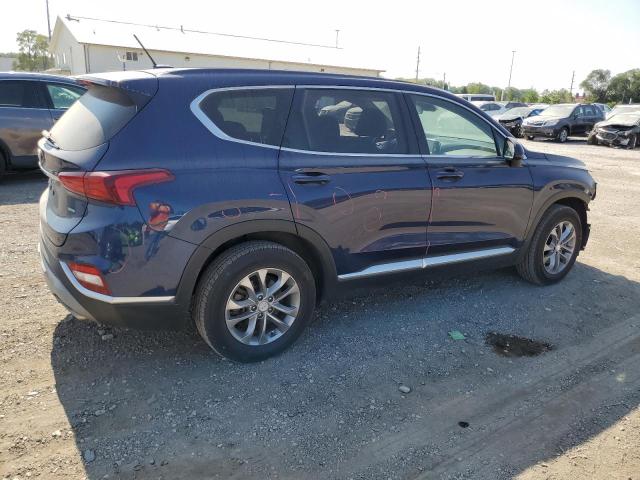 5NMS2CAD6KH105926 - 2019 HYUNDAI SANTA FE SE BLUE photo 3