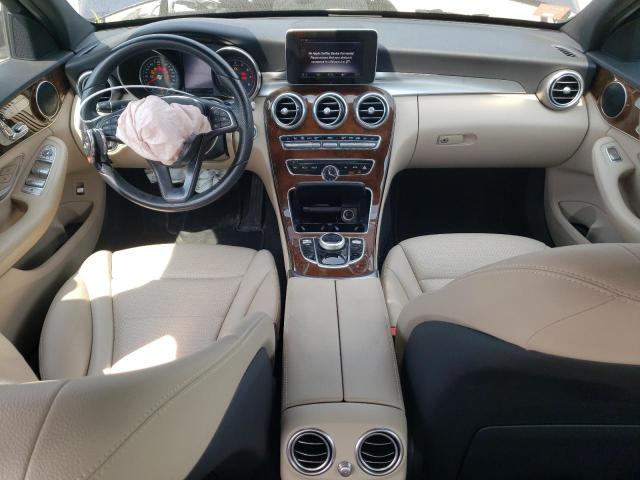 WDDWF4KB1JR343739 - 2018 MERCEDES-BENZ C 300 4MATIC BLUE photo 8