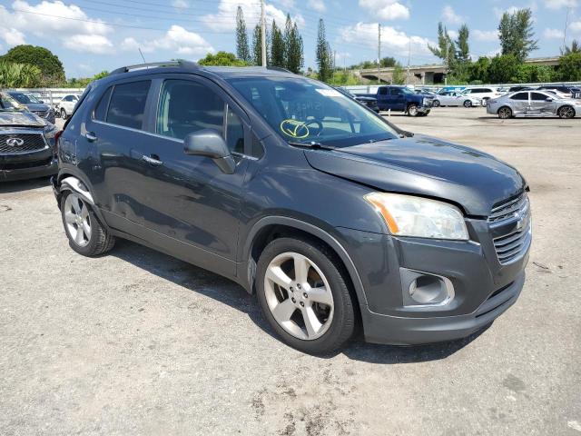 3GNCJMSB2GL204075 - 2016 CHEVROLET TRAX LTZ GRAY photo 4