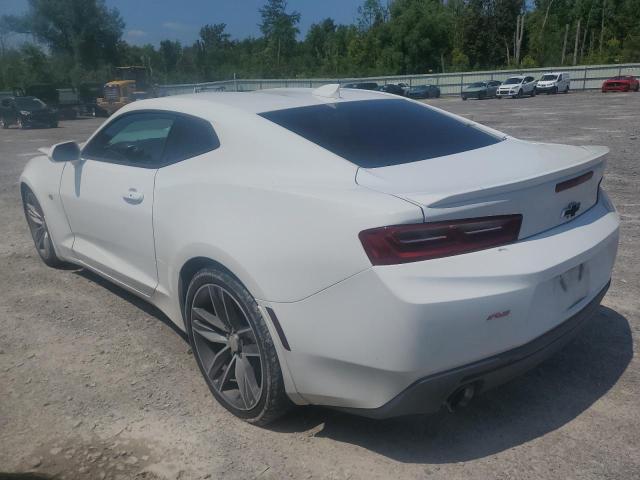 1G1FB1RS1J0102075 - 2018 CHEVROLET CAMARO LT WHITE photo 2