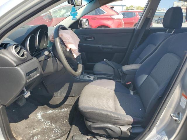 JM1BK32F241199347 - 2004 MAZDA 3 I SILVER photo 7