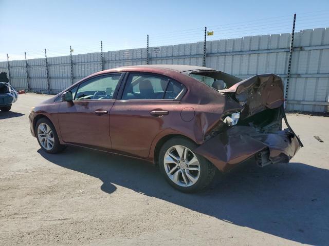 JHMFB2F82CS004023 - 2012 HONDA CIVIC EX BURGUNDY photo 2