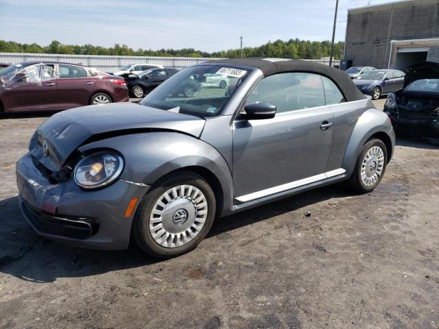 3VW5P7AT5DM811120 - 2013 VOLKSWAGEN BEETLE GRAY photo 1