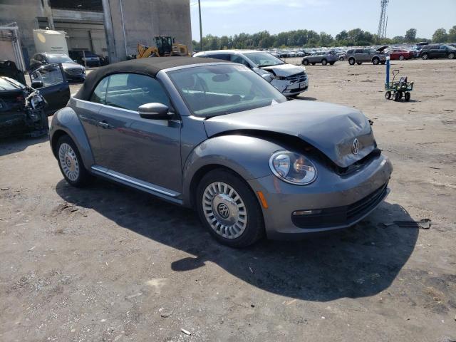 3VW5P7AT5DM811120 - 2013 VOLKSWAGEN BEETLE GRAY photo 4