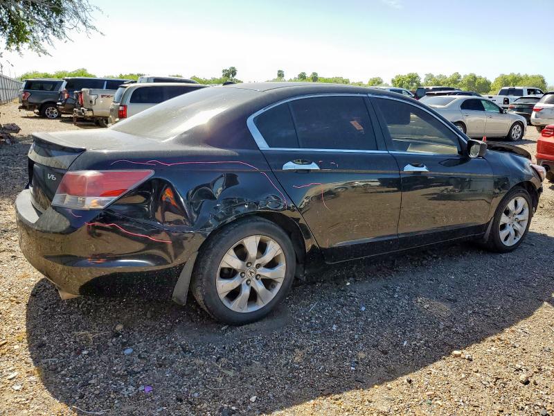 1HGCP3F82AA027656 - 2010 HONDA ACCORD EXL BLACK photo 3