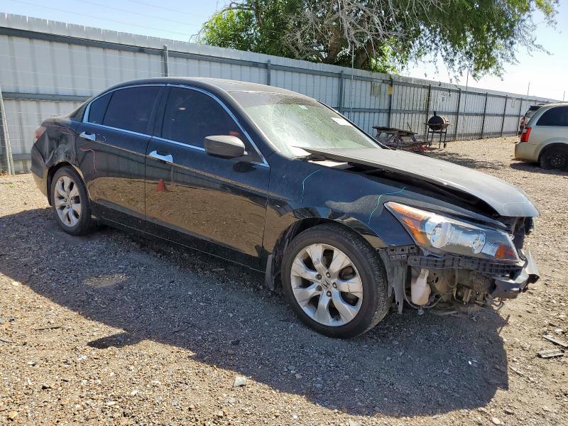 1HGCP3F82AA027656 - 2010 HONDA ACCORD EXL BLACK photo 4