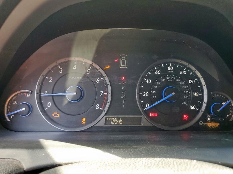 1HGCP3F82AA027656 - 2010 HONDA ACCORD EXL BLACK photo 9