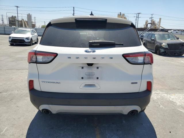 1FMCU0DZ3LUA78503 - 2020 FORD ESCAPE TITANIUM 白色 照片 6