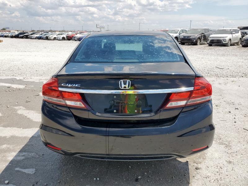 19XFB2F83EE084309 - 2014 HONDA CIVIC EX BLACK photo 6
