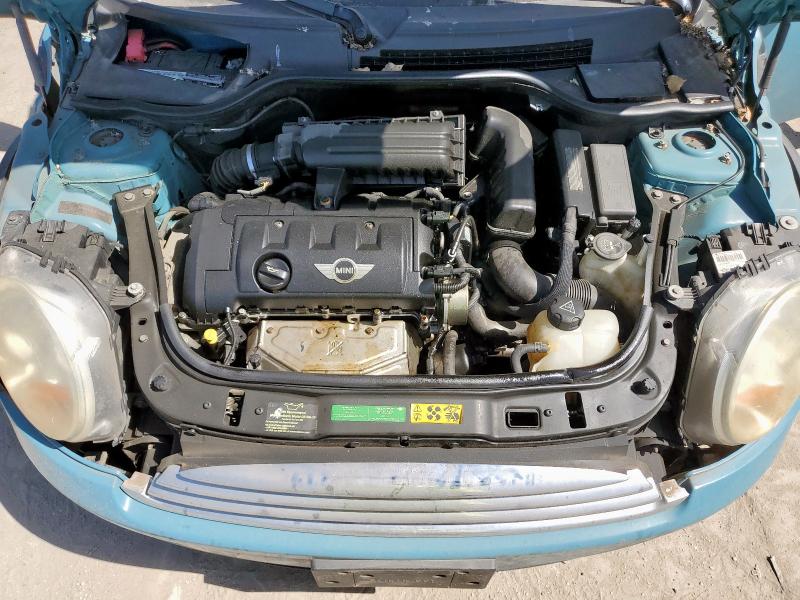 WMWMF3C51ATZ62345 - 2010 MINI COOPER ტურკოუსი ფოტო 11