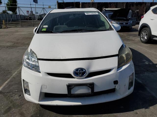 JTDKN3DU1B0263920 - 2011 TOYOTA PRIUS WHITE photo 5