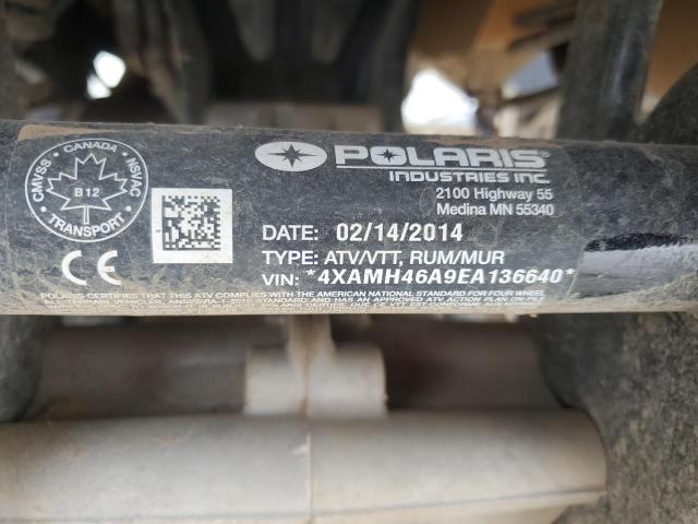 4XAMH46A9EA136640 - 2014 POLARIS SPORTSMAN 400 H.O. BLUE photo 10