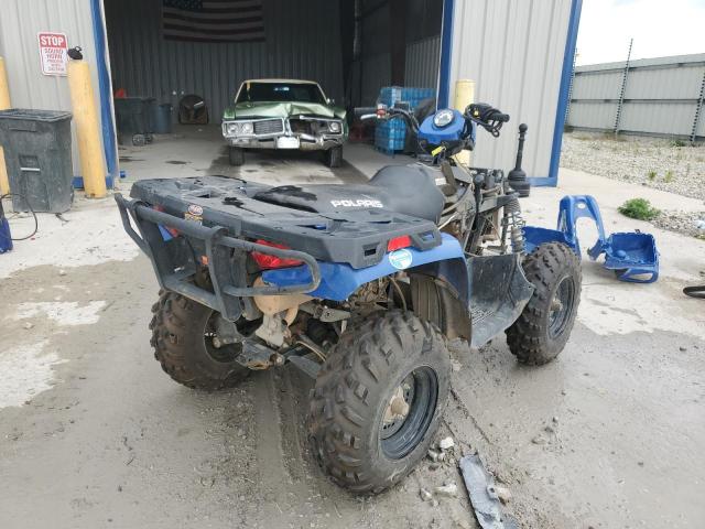 4XAMH46A9EA136640 - 2014 POLARIS SPORTSMAN 400 H.O. BLUE photo 4