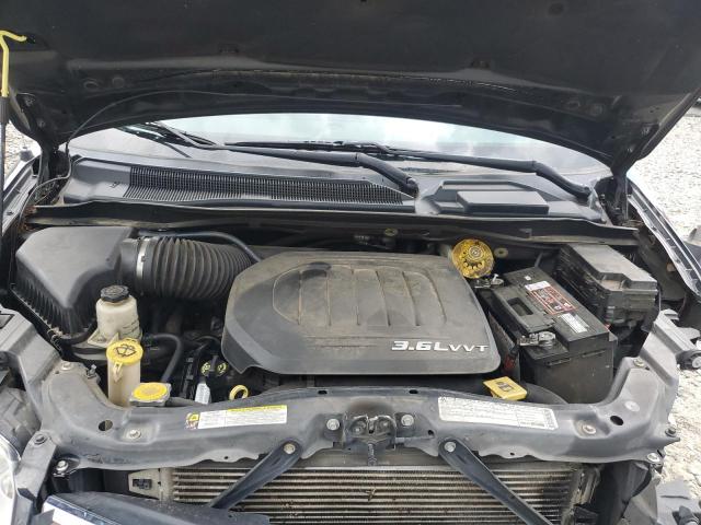 2C4RC1BGXDR754923 - 2013 CHRYSLER TOWN & COU TOURING BLACK photo 12